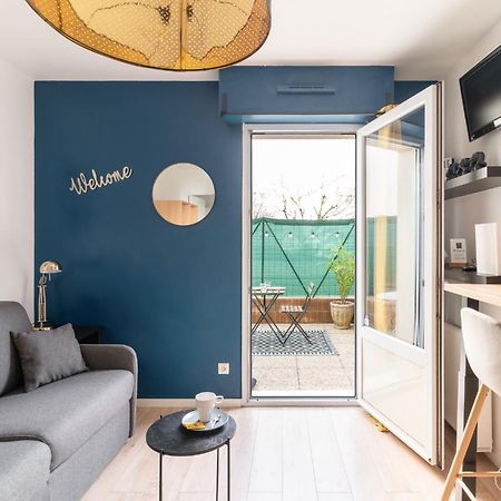 Studio Centre-Ville Avec Terrasse Et Parking Securise Gratuit نانت المظهر الخارجي الصورة