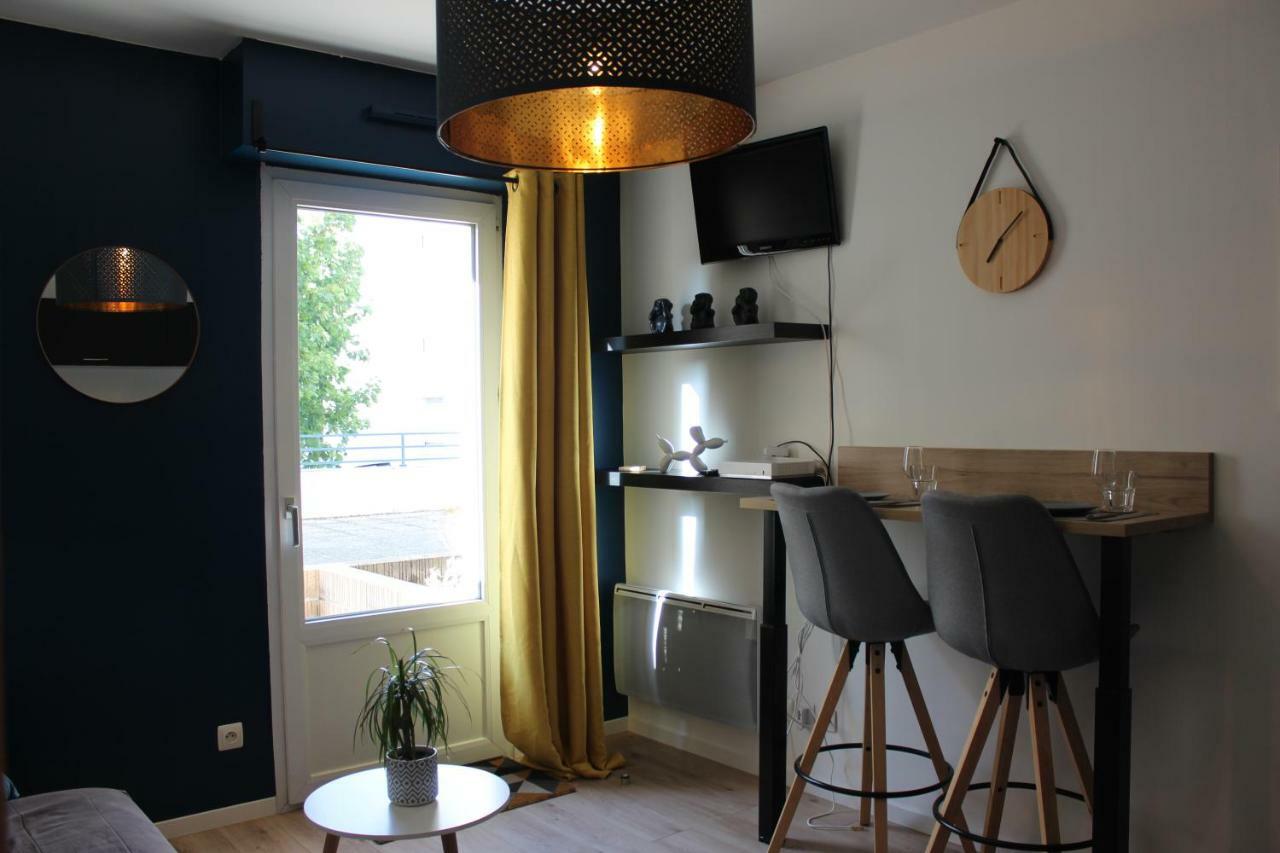 Studio Centre-Ville Avec Terrasse Et Parking Securise Gratuit نانت المظهر الخارجي الصورة